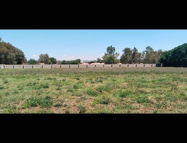 5,620M² VACANT LAND FOR SALE IN RIVERSDALE